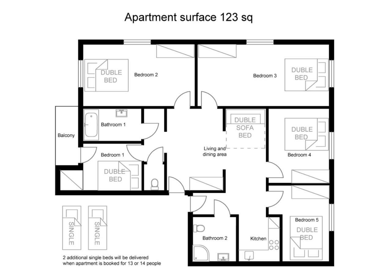 Modern Apartments Krakow Ngoại thất bức ảnh